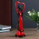 Souvenir Polystone "Passionate Hugs" Red-Cherry 32.5x10x10.5 cm