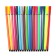 Flomasters of 18 flowers "duck in glasses", in a plastic pencil case, mix