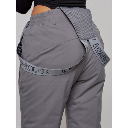 Semi -combinezone ski insulated female winter, size 48, color gray-12