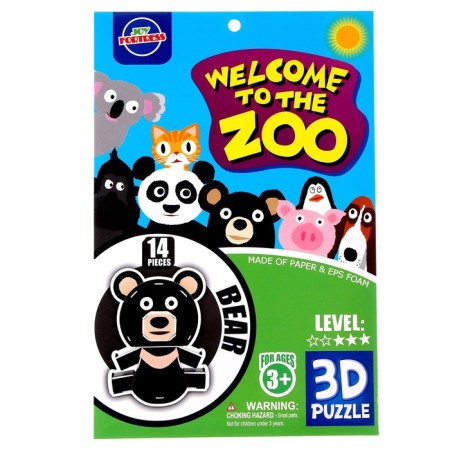 Set for creativity Sector 3d Figures "Bear"-3
