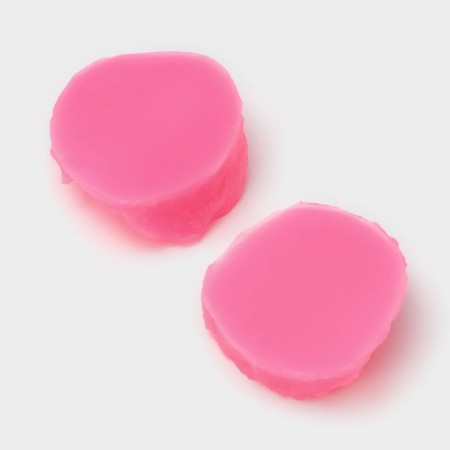 Mold Dolyana "Rose petal", silicone, 2 items, 6.7 × 6.2 cm, pink color-2