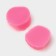 Mold Dolyana "Rose petal", silicone, 2 items, 6.7 × 6.2 cm, pink color
