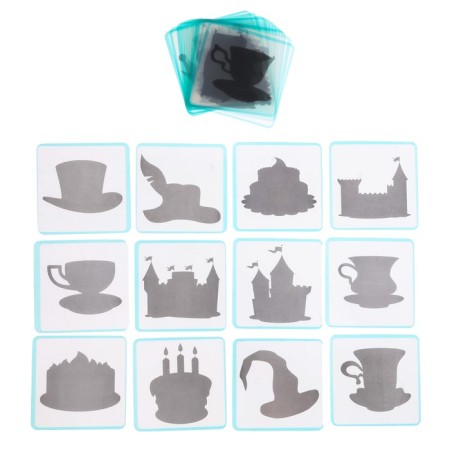Lotto for kids "in the castle of a wizard. We select silhouettes ", 3+-5
