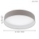 PALOMARO LOW 24W LED Gray 50x50x111cm