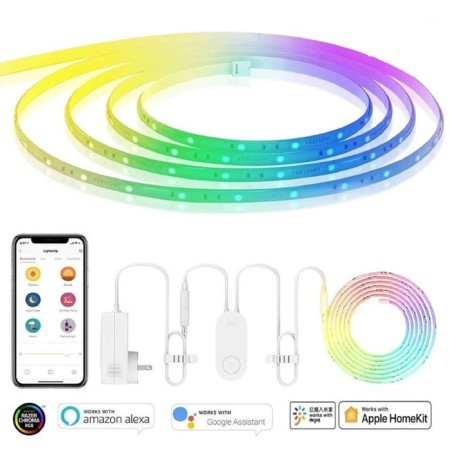 Smart LED strip Yeelight 1s 2 m, IP20, SMD5050, 24 LED/m, 220 V, Wi-Fi, RGB