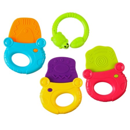The rattle-prize-player “Keys on the ring”, with elastic details, Kroshka I-3