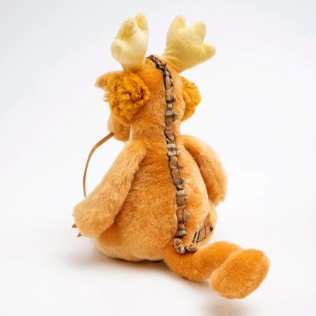 Soft toy "Dragon", brown color-2