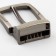 A belt buckle, 5.7 × 4 cm, 29 mm, black nickel color
