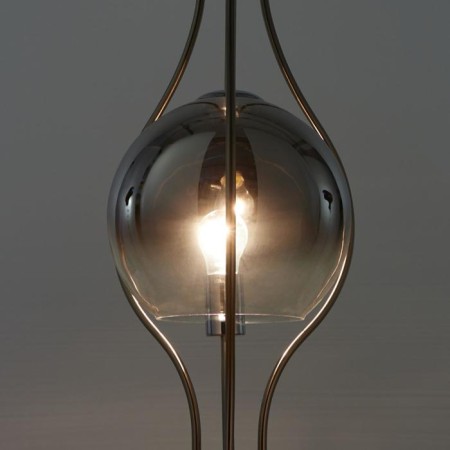 Lamp Bayerlux 88508/1 E27 40W chrome 26x26x70-170 cm-4