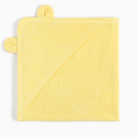 Set for bathing the crumb I (a corner towel 85*85 ± 2cm, towel 40*55cm, mittens) SV-yellow-2