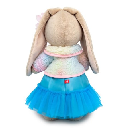 Soft toy "Bunny mi in a blue skirt", 25 cm-2