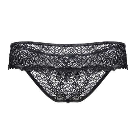 Panties Eromantica, Juno, with access, black color, size 42-44-3