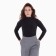 Jumper female, black color, size 48