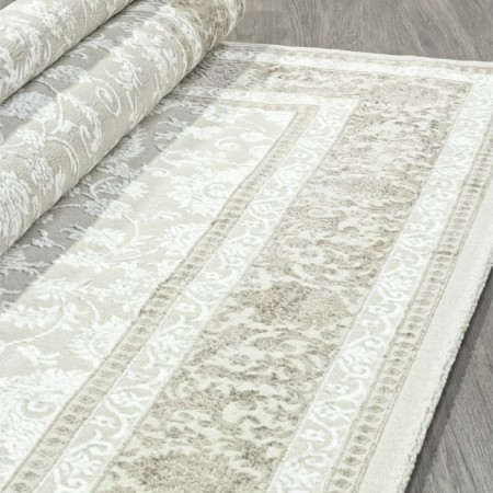 Rectangular carpet Valentis sirocco, size 200x400 cm, color BEIGE/Brown-2