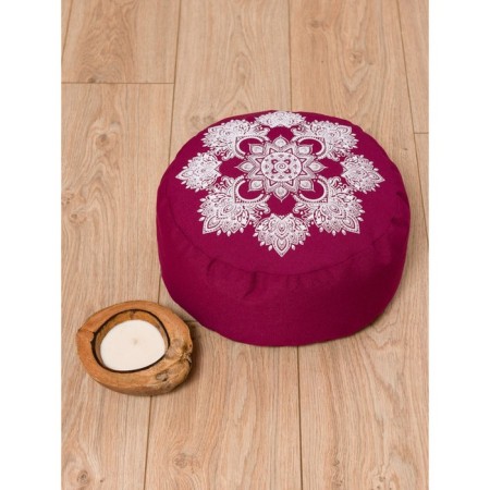 Bolster for yoga "Relax", size 33x33 cm, round