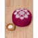 Bolster for yoga "Relax", size 33x33 cm, round
