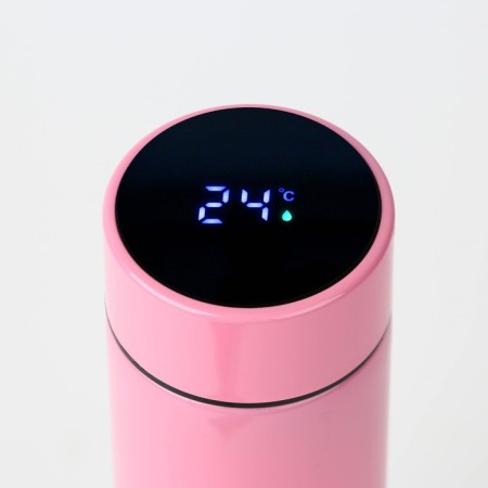 Thermos with the temperature indicator is “infinitely beautiful”, 500 ml, retains heat 8-10 hours-6