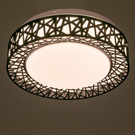 Lamp 1730/1bk LED 18W Black 26x26x7.5 cm-2
