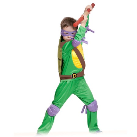 Carnival costume "Ninja. Turtle Donatello", textiles, river 28-30, height 104-110 cm