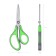 Scissors Erichkrause Megapolis Ergo, 17 cm, with improved 4D-switches, do not rust, handles with rubber inserts, in the blist
