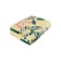 LIANS plaid, size 130x150 cm, leaves, yellow