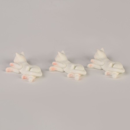 Miniature Puppet "Affectionate cat", set of 3 pcs., Size 1 pc. - 2.5 × 1.5 × 4.5 cm-3