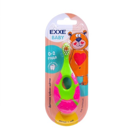 Children's toothbrush Exxe Baby 0-2 years-3