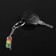 Cartage keychain, metal, traffic light