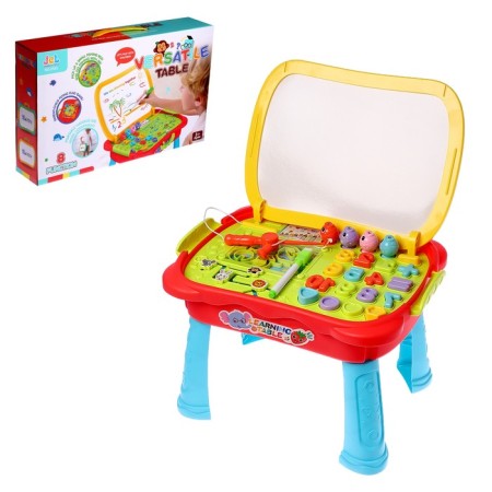 Developing table "Play and study", the color of the red