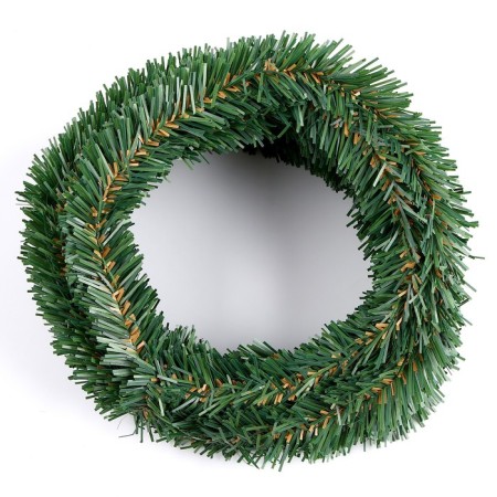 Wire for crafts and decor "needles" length - 5 m, diameter - 3.5 cm, green color with brown-1