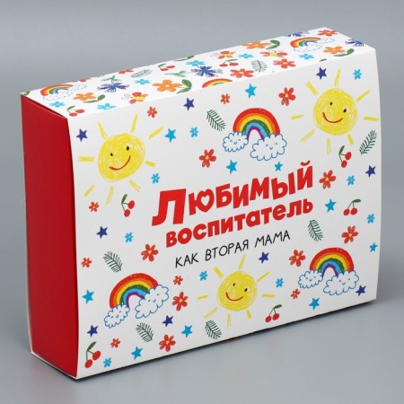 Confectionery box, packaging, “Favorite Educator”, 20 x 15 x 5 cm
