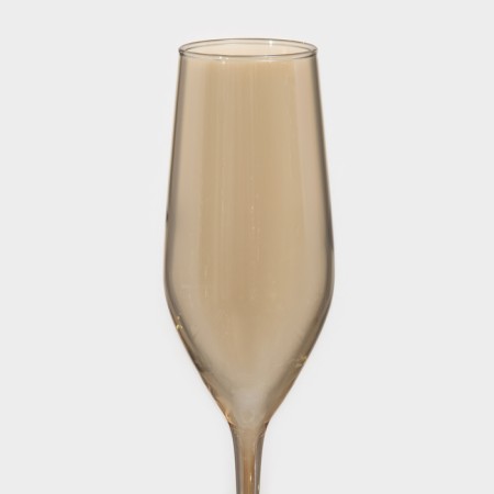 A set of glass glasses for champagne "Golden Honey", 160 ml, 4 pcs-2