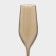 A set of glass glasses for champagne "Golden Honey", 160 ml, 4 pcs