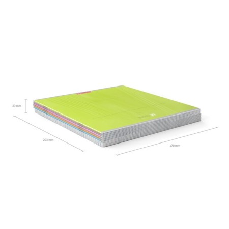 Notebook 24 sheets in a cage, erichkrause "MC-7", cover coated a cardboard, an offset unit, whiteness 100%, mix