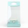 Box Gift folding carrion for colors, packaging, "turquoise", 20 x 20 x 4 cm