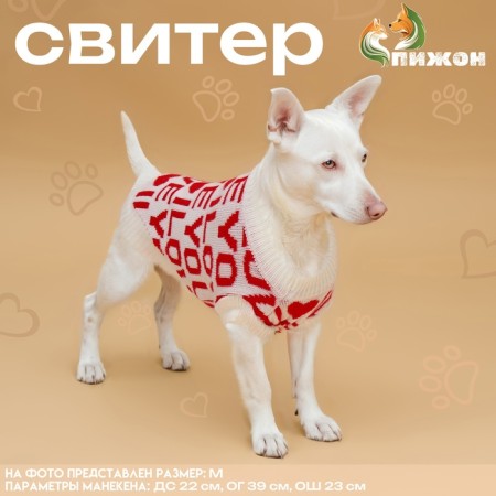 Sweater "Iloveyou", XS (DS 17, Osh 17, OG 23-37 cm)