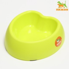 Heart bowl 26.5 x 25 x 8 cm, green