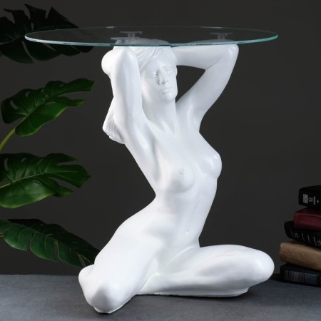 Claus - luminous table "Sitting girl" 50x39x52cm-1