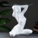 Claus - luminous table "Sitting girl" 50x39x52cm