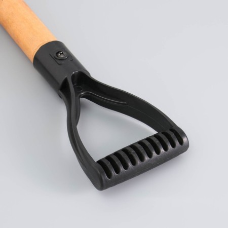 Tourist shovel "Master K" bayonet, 51 cm, black, tree-2