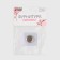 Speaking magnetic buttons, d = 15 mm, 2 parts, silver color