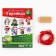 Garland on the tape make the 3D elements "New Year's characters", length 200 cm
