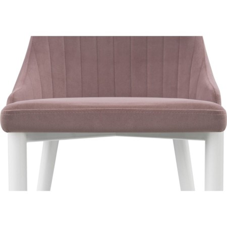 CHART STARAL CARA Kora Metal/Velur, White/Light violet 47x57x89 cm-6