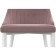 CHART STARAL CARA Kora Metal/Velur, White/Light violet 47x57x89 cm