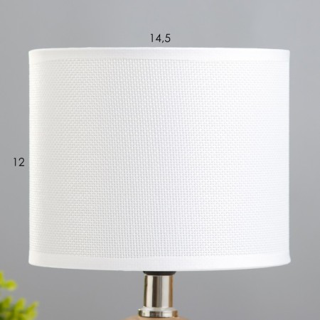 Table lamp "Balle" 1HE14 white 15x15x26 cm Risalux-2