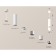Ambrella Light, Techno, XP7401110, GU5.3, Color White Sand, Polished Silver