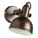 Martin 1x40W E14 Brown 11x21x18 cm