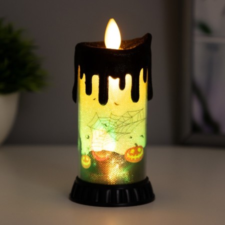 Halloween nightlight Led RGB from LR44 batteries 6x6x10 cm Risalux-2
