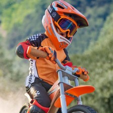 Sports children's Hape, size m, orange color with black