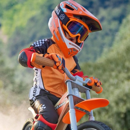 Sports children's Hape, size m, orange color with black